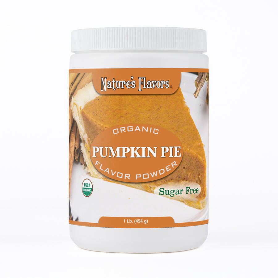 Pumpkin Pie Flavor Powder (Sugar-Free), Organic