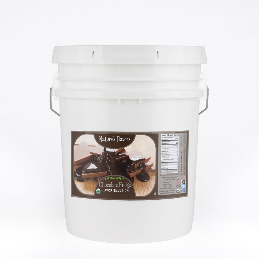 Chocolate Fudge Flavor Emulsion for High Heat Applications, Organic