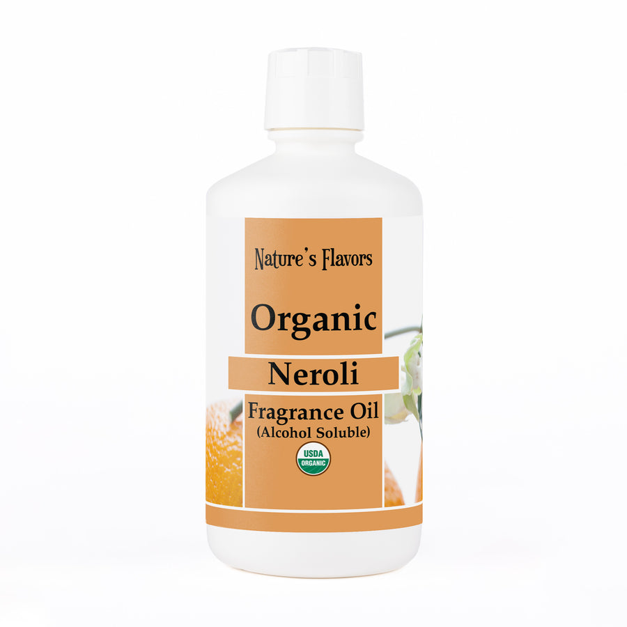 Neroli Fragrance Oil (Alcohol Soluble), Organic