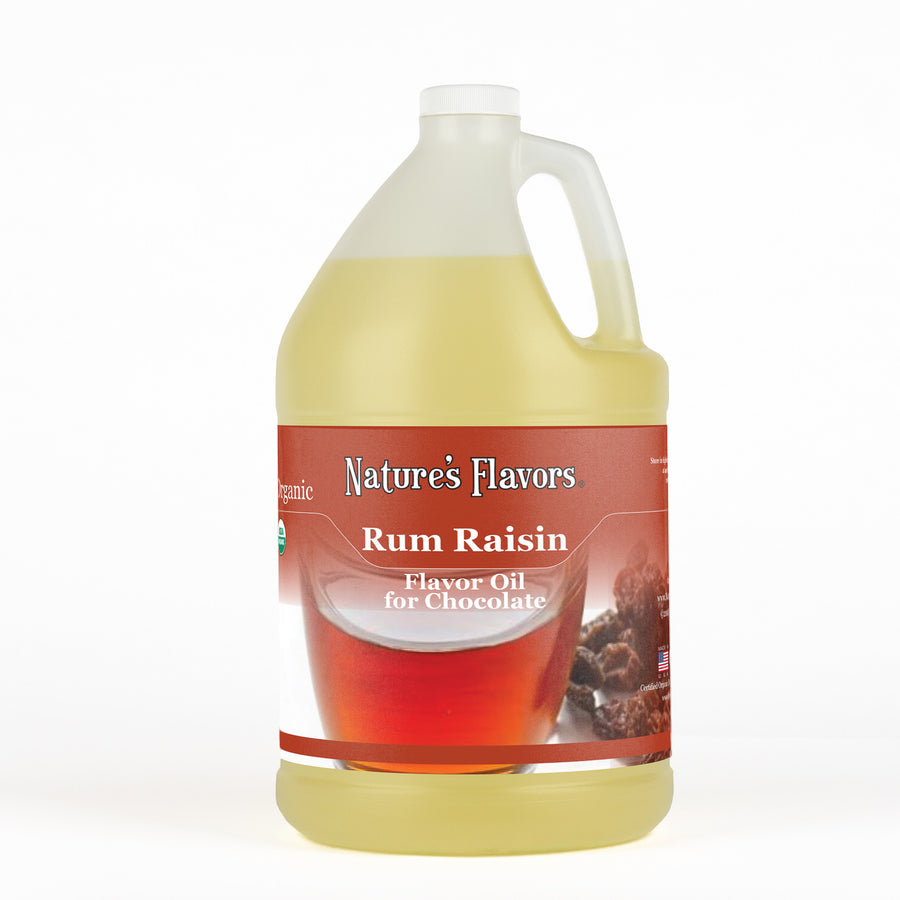 Organic Rum Raisin Flavor Oil For Chocolate