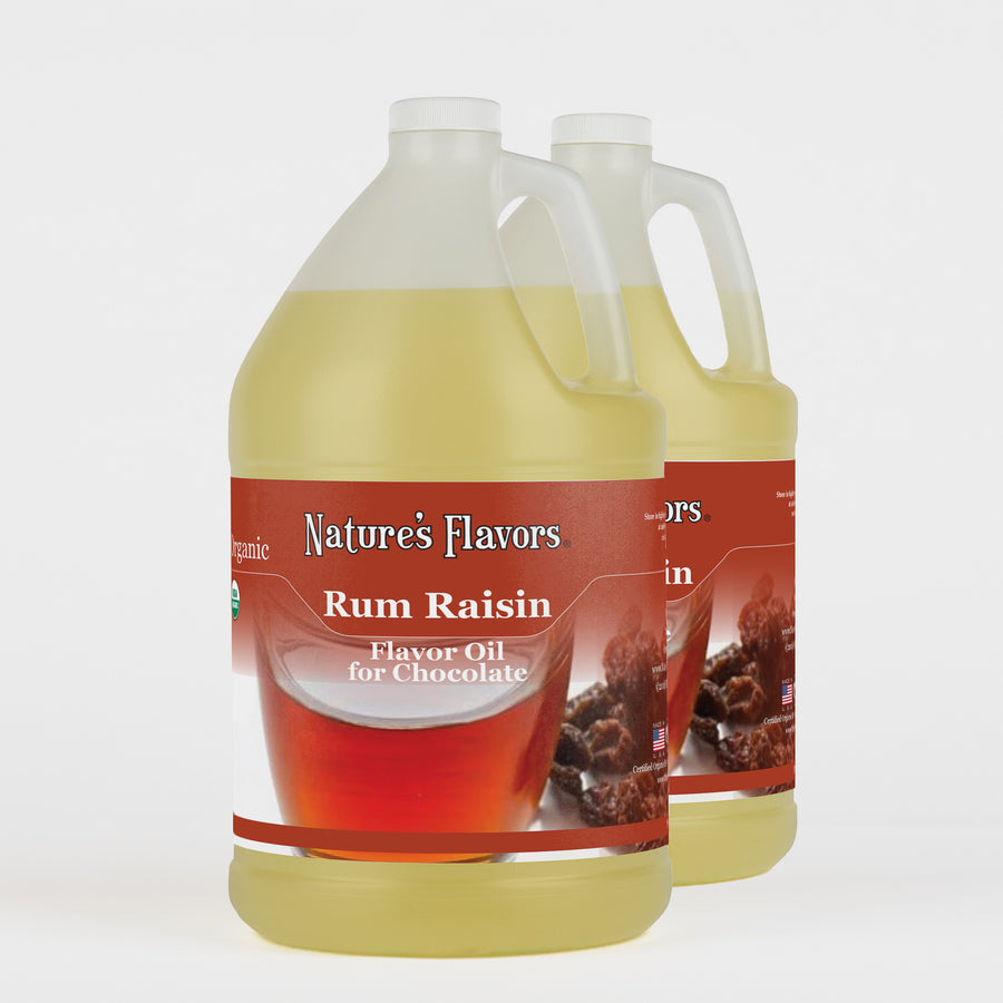 Organic Rum Raisin Flavor Oil For Chocolate