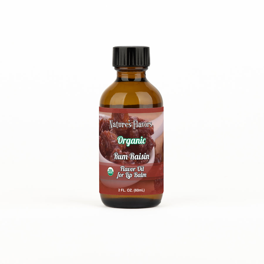 Organic Rum Raisin Flavor Oil for Lip Balm