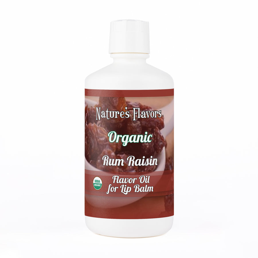 Organic Rum Raisin Flavor Oil for Lip Balm