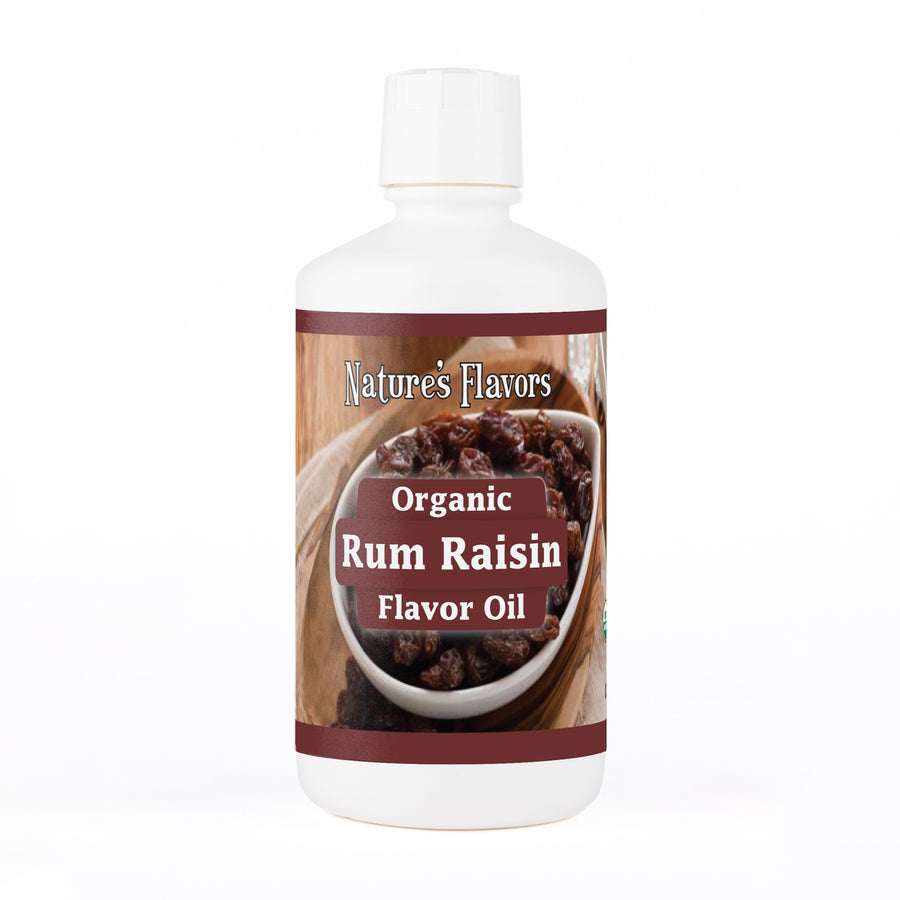 Rum Raisin Flavor Oil, Organic