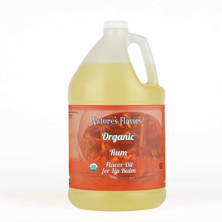 Organic Rum Flavor Oil for Lip Balm