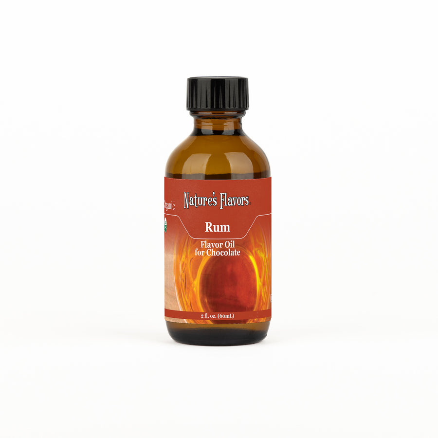 Organic Rum Flavor Oil For Chocolate