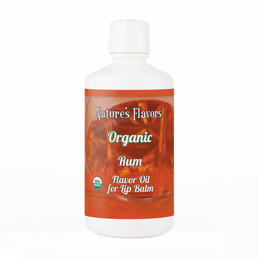 Organic Rum Flavor Oil for Lip Balm