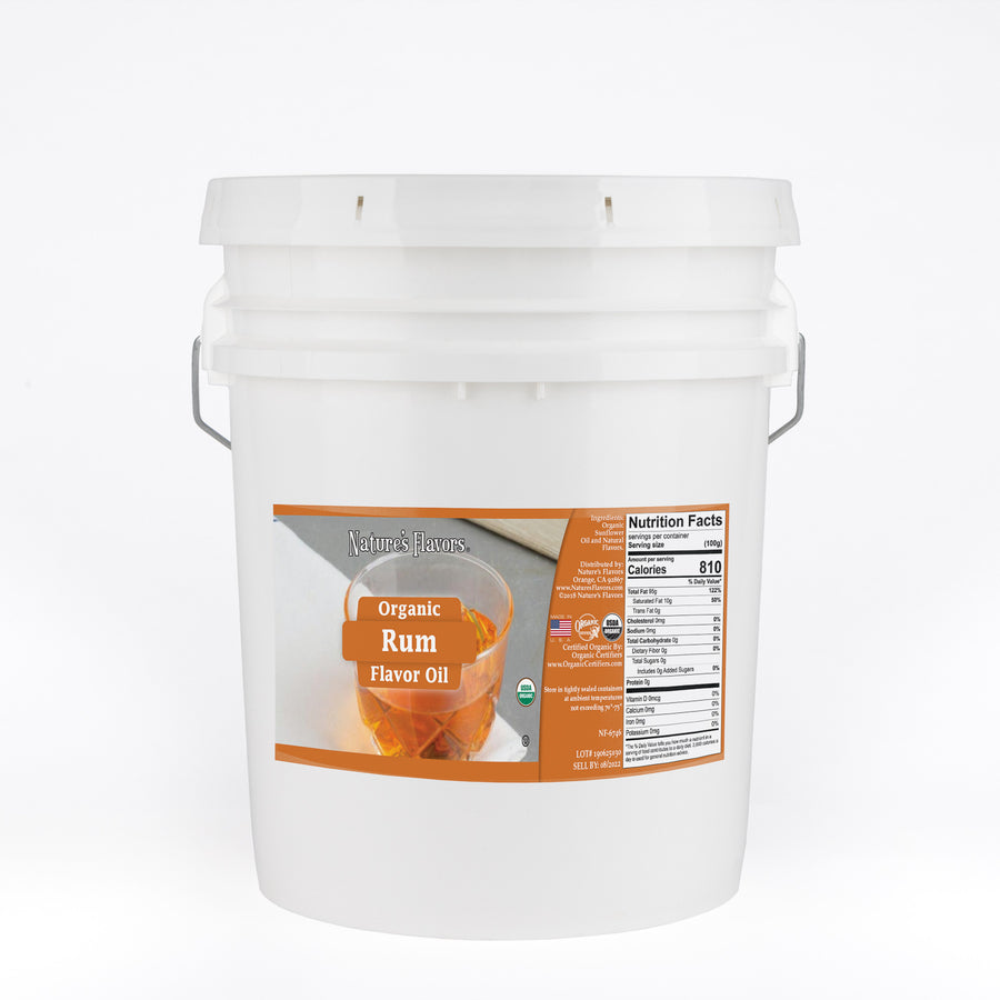 Rum Flavor Oil, Organic