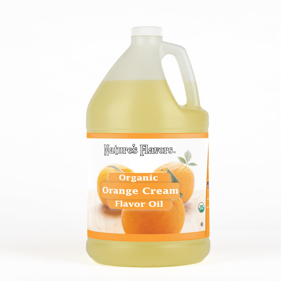 Orange Cream Flavor Oil, Organic