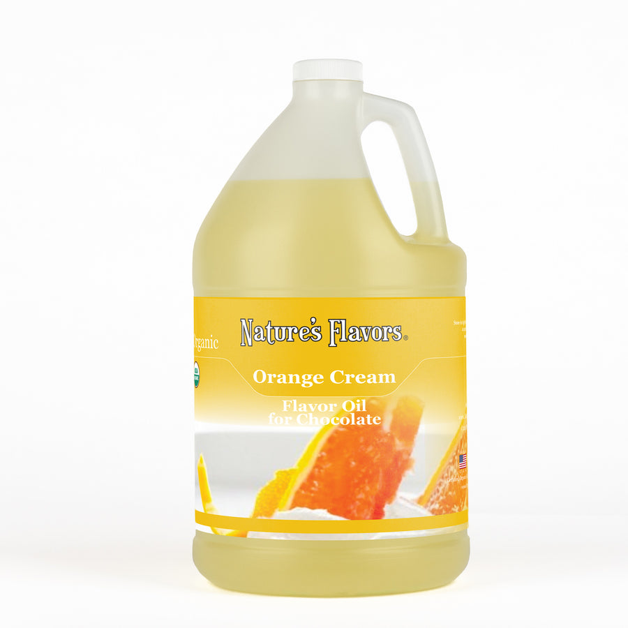 Organic Orange Cream Flavor Oil For Chocolate