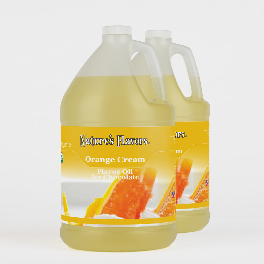 Organic Orange Cream Flavor Oil For Chocolate