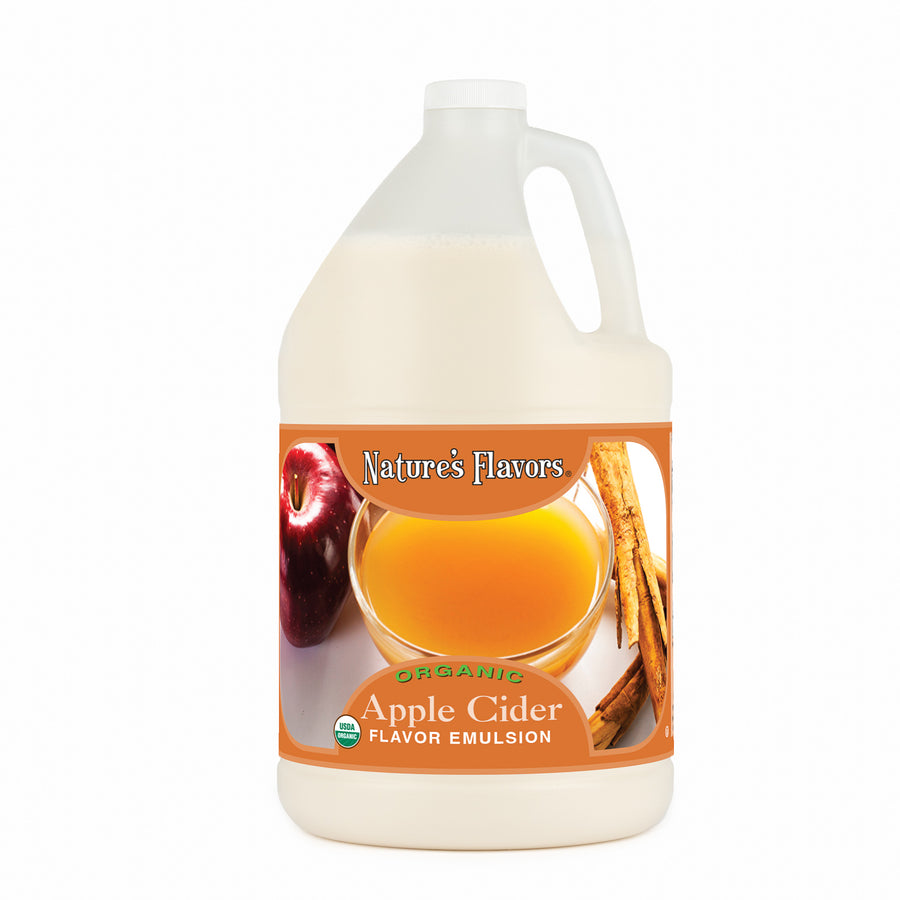 Apple Cider Flavor Emulsion for High Heat Applications, Organic