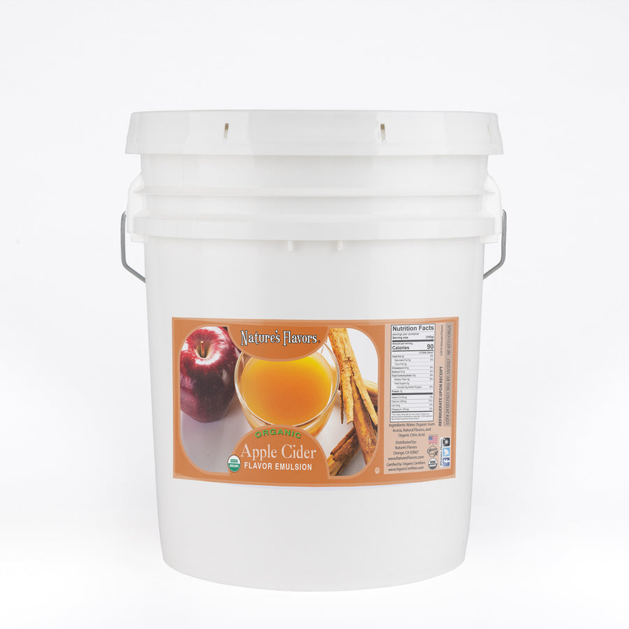 Apple Cider Flavor Emulsion for High Heat Applications, Organic