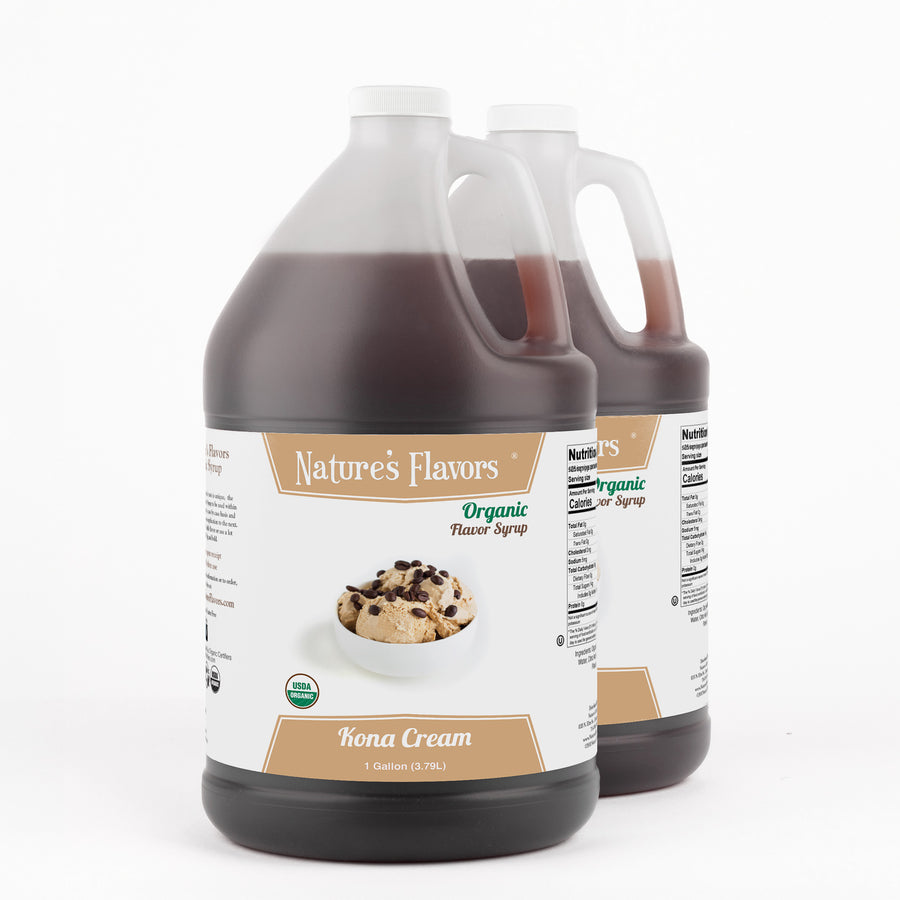 Kona Cream Syrup, Organic
