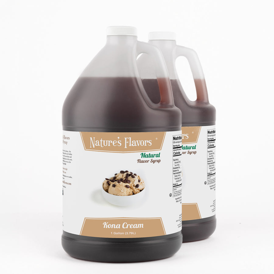 Kona Cream Syrup, Natural