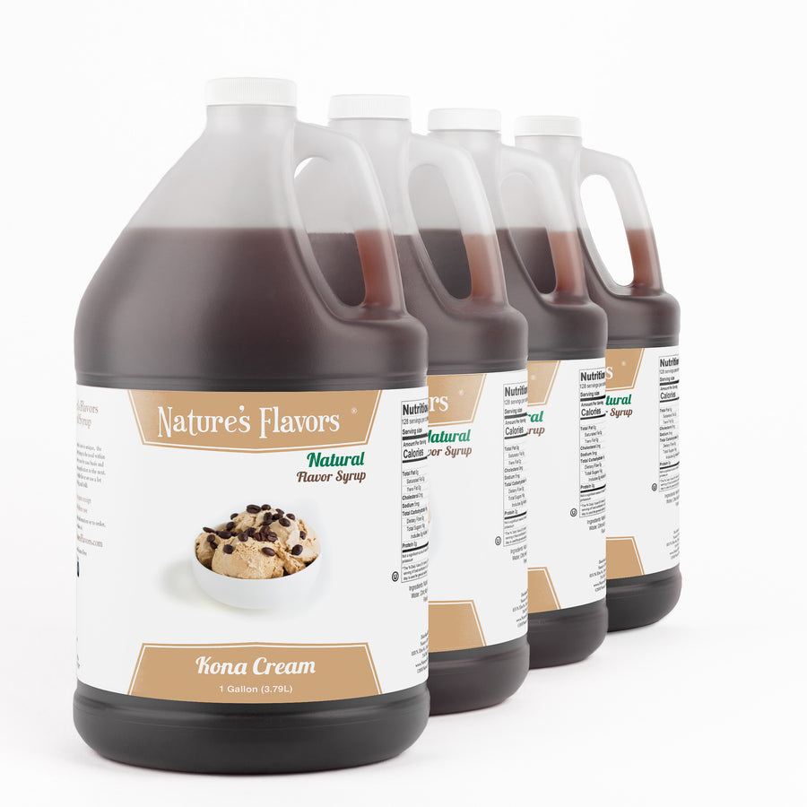 Kona Cream Syrup, Natural