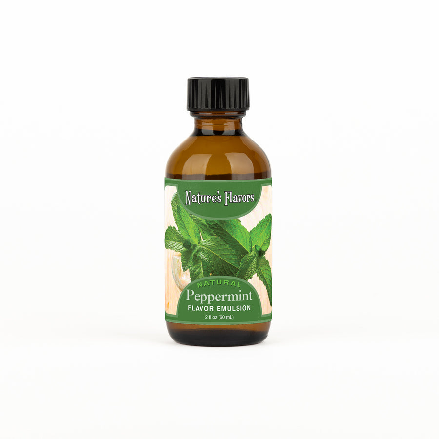 Peppermint Flavor Emulsion for High Heat Applications