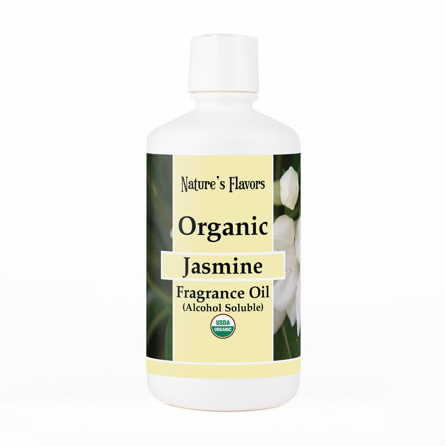 Jasmine Fragrance Oil (Alcohol Soluble), Organic