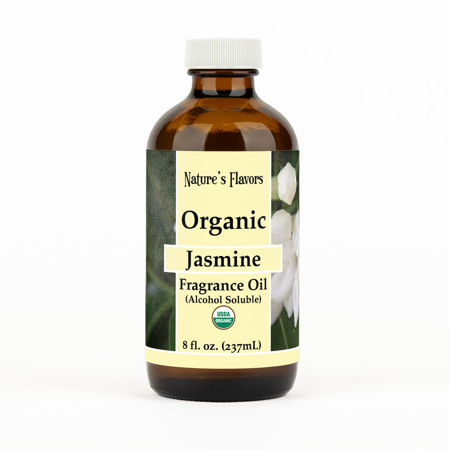 Jasmine Fragrance Oil (Alcohol Soluble), Organic