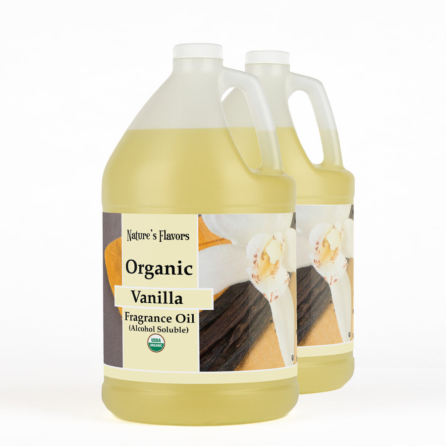 Vanilla Fragrance Oil (Alcohol Soluble), Organic