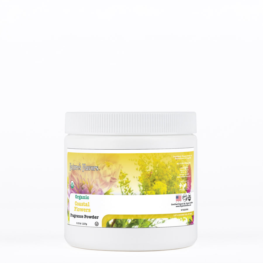 Organic Coastal Flowers Fragrance Powder