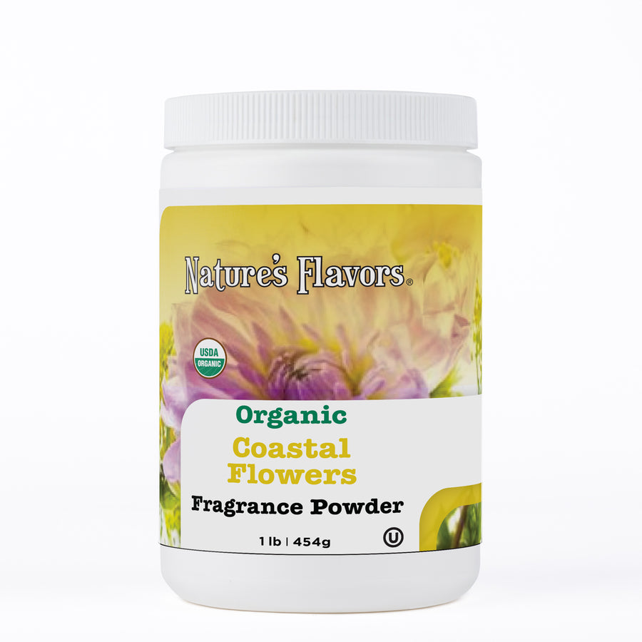 Organic Coastal Flowers Fragrance Powder