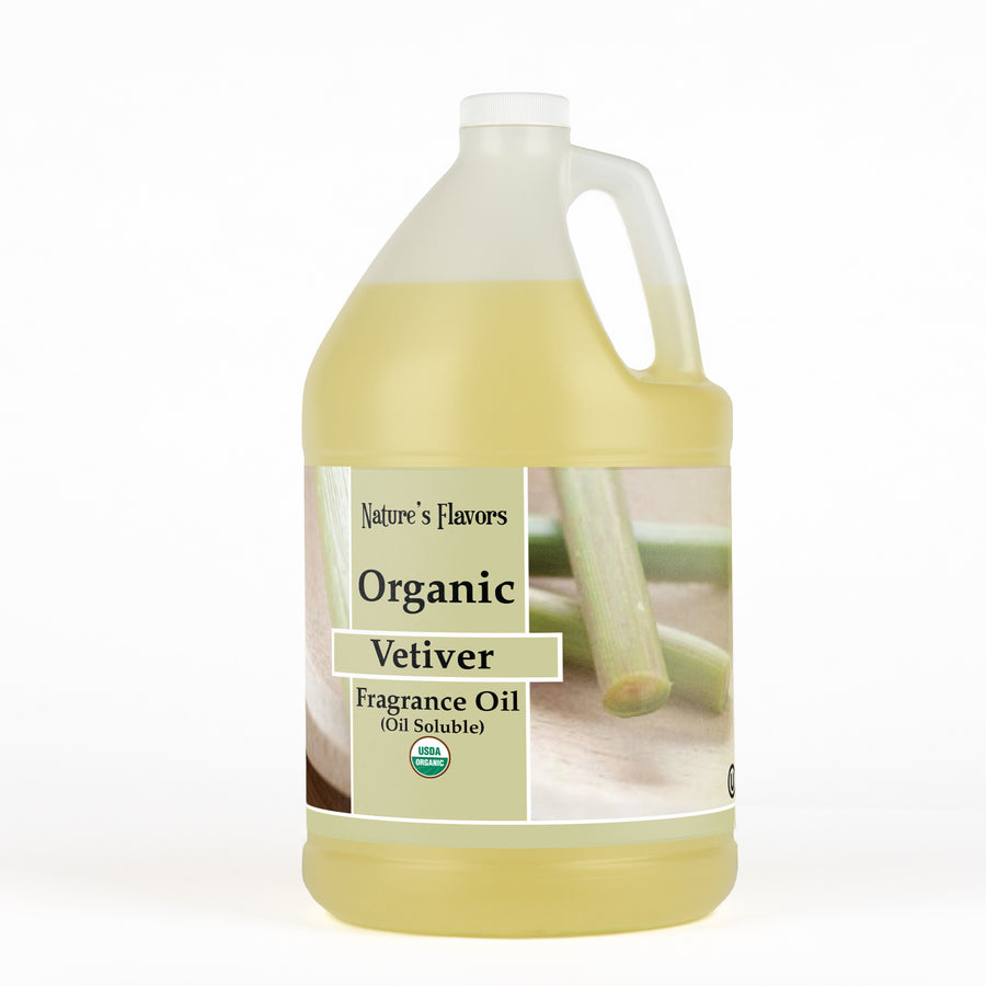 Vetiver Fragrance Oil (Oil Soluble), Organic