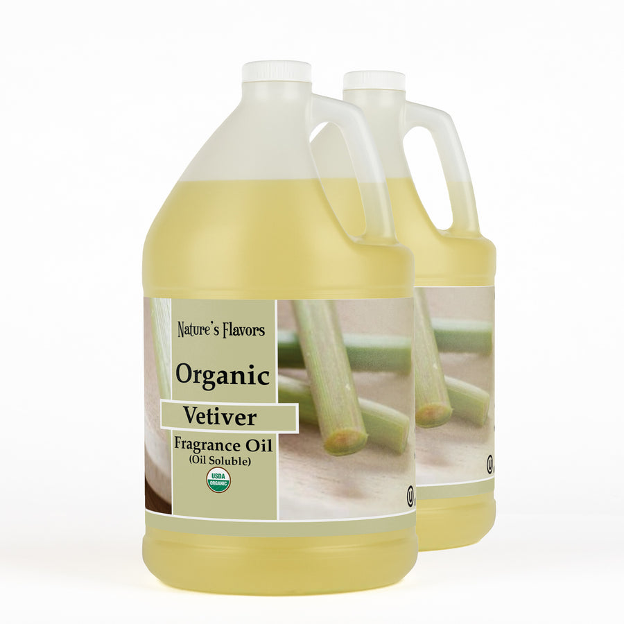 Vetiver Fragrance Oil (Oil Soluble), Organic