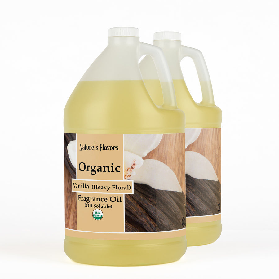 Vanilla Fragrance Oil (Heavy Floral) (Oil Soluble), Organic