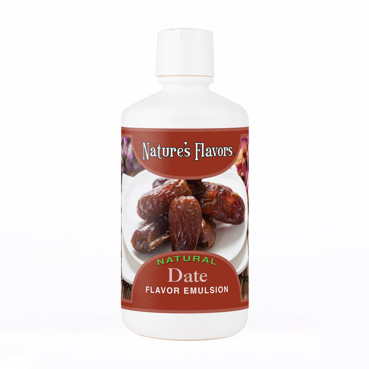 Date Flavor Emulsion for High Heat Applications