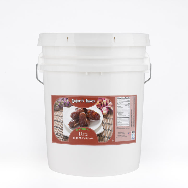 Date Flavor Emulsion for High Heat Applications