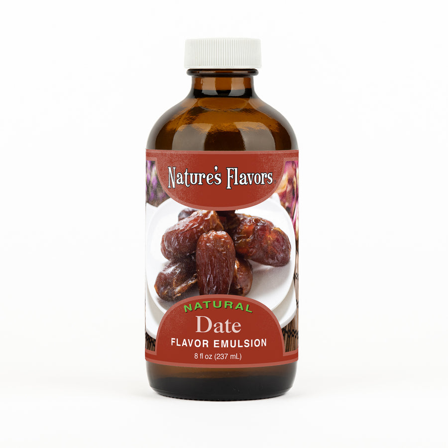 Date Flavor Emulsion for High Heat Applications