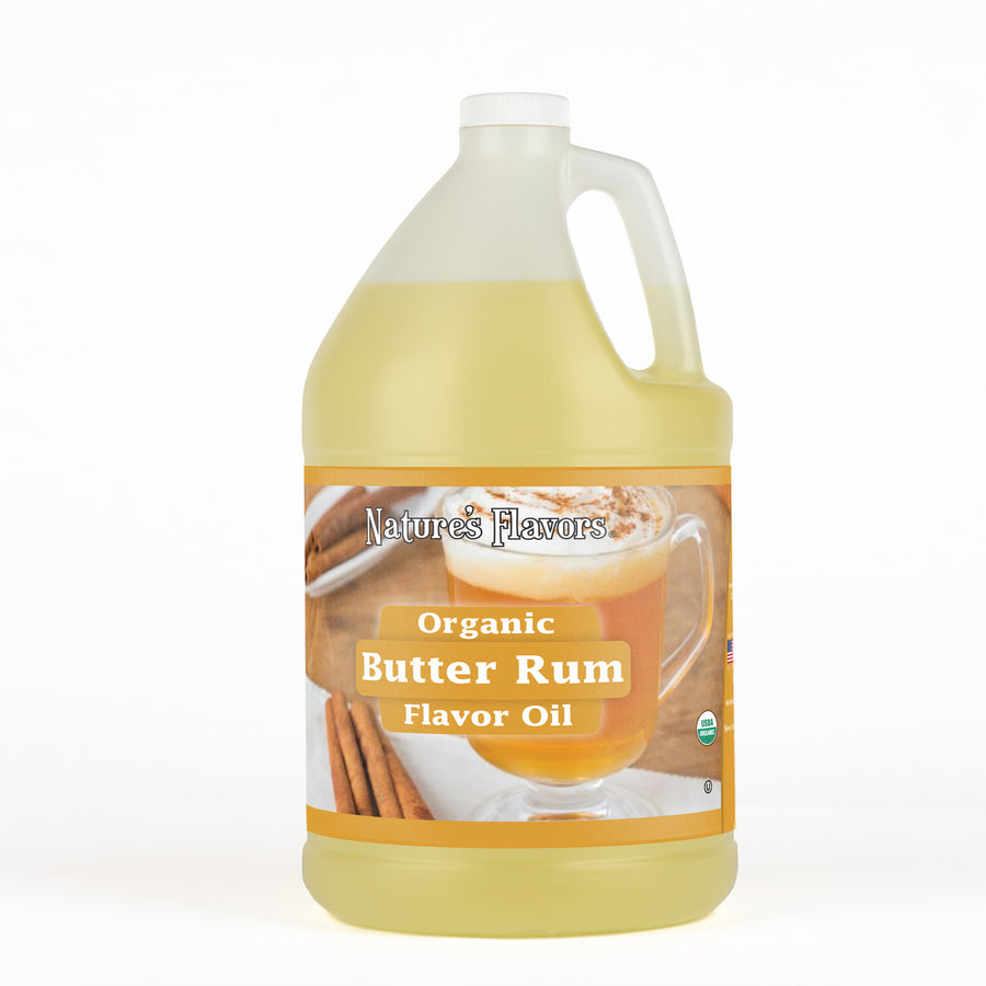 Butter Rum Flavor Oil, Organic