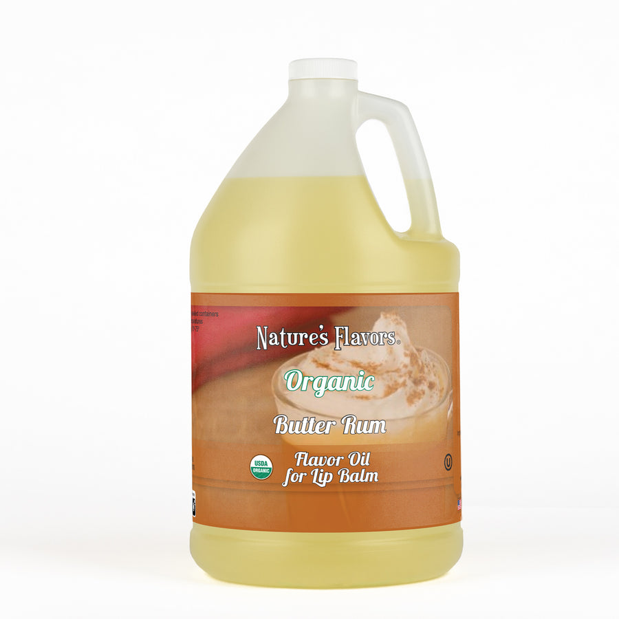 Organic Butter Rum Flavor Oil for Lip Balm