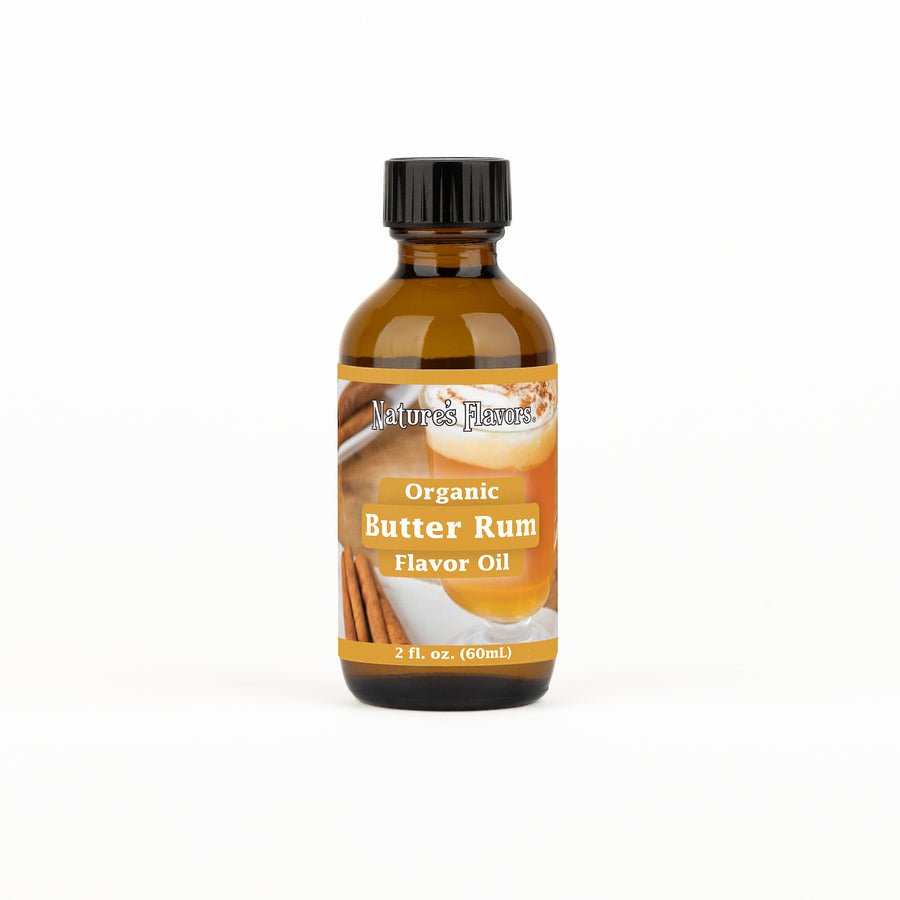 Butter Rum Flavor Oil, Organic