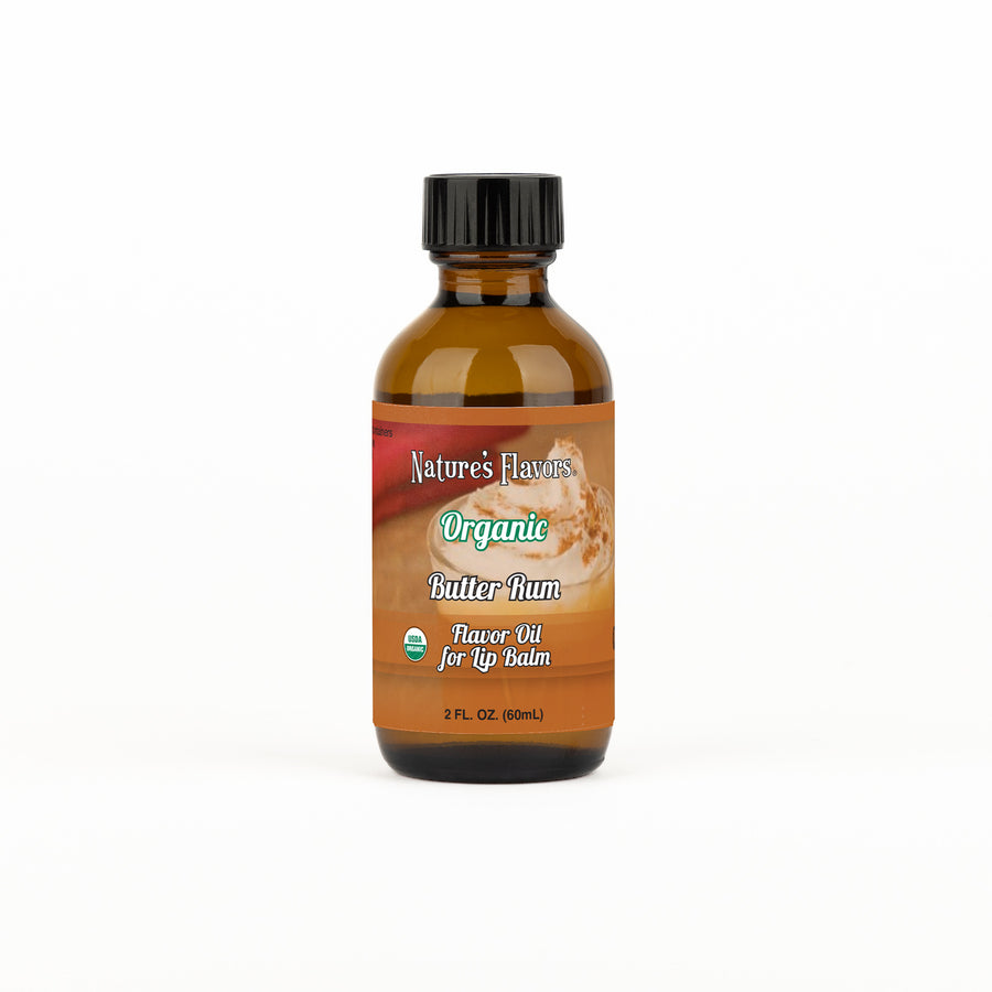 Organic Butter Rum Flavor Oil for Lip Balm