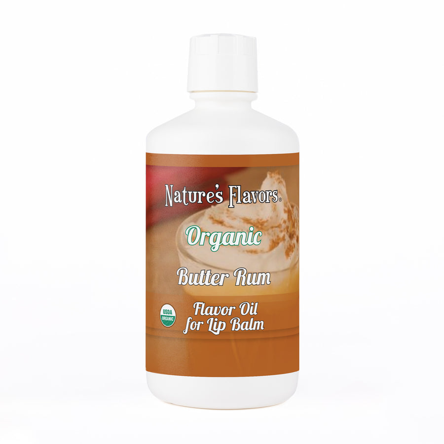 Organic Butter Rum Flavor Oil for Lip Balm
