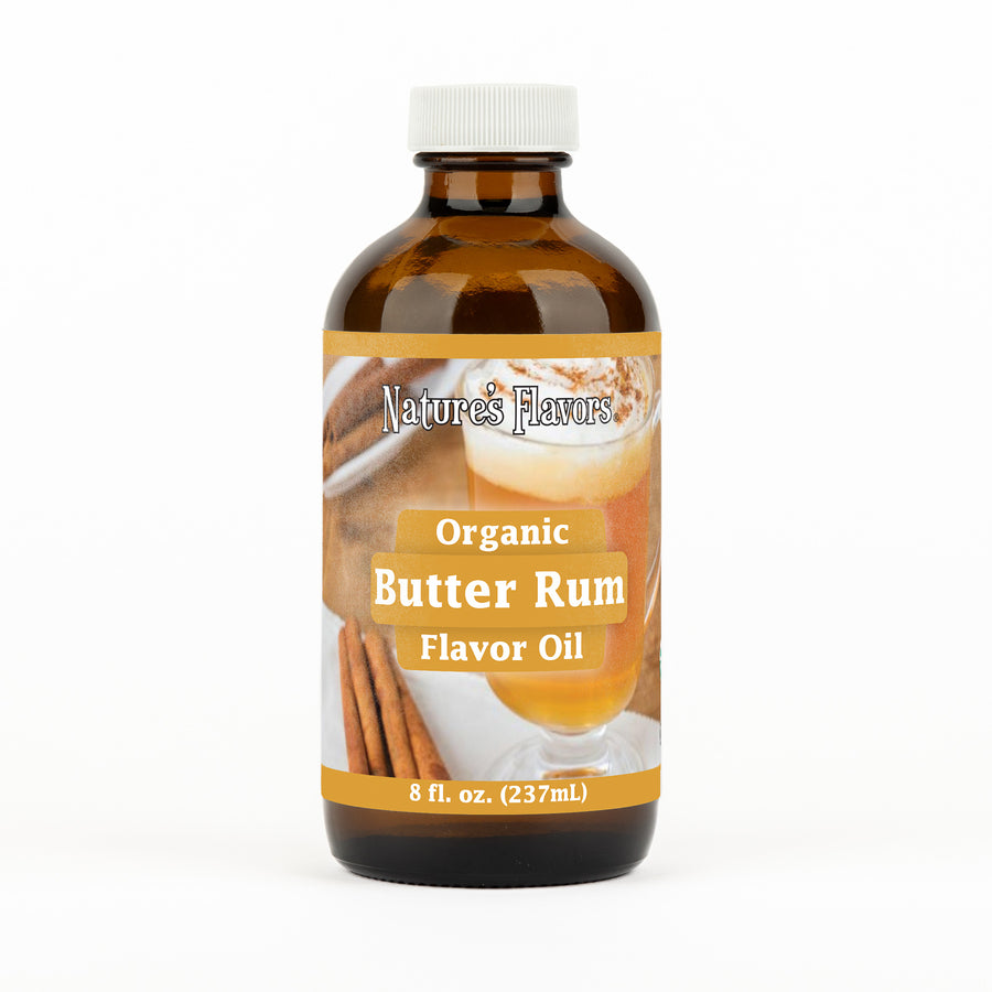 Butter Rum Flavor Oil, Organic