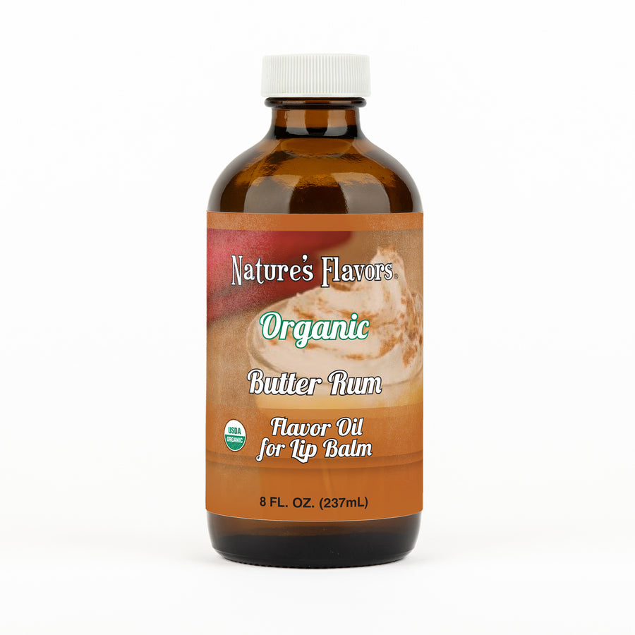 Organic Butter Rum Flavor Oil for Lip Balm