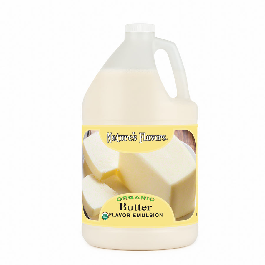 Butter Flavor Emulsion for High Heat Applications, Organic