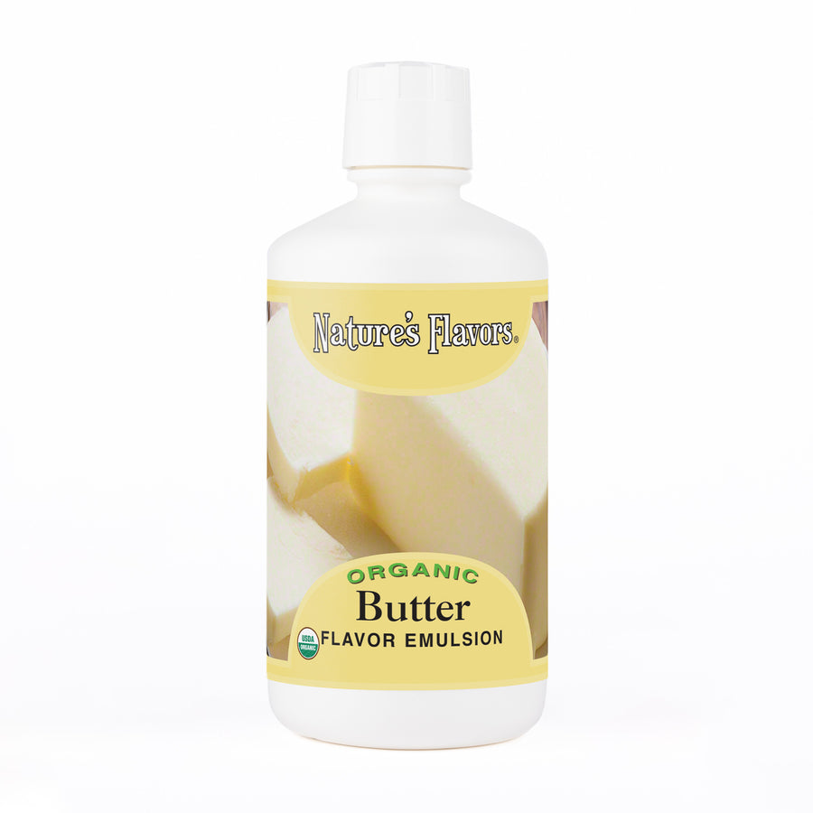 Butter Flavor Emulsion for High Heat Applications, Organic