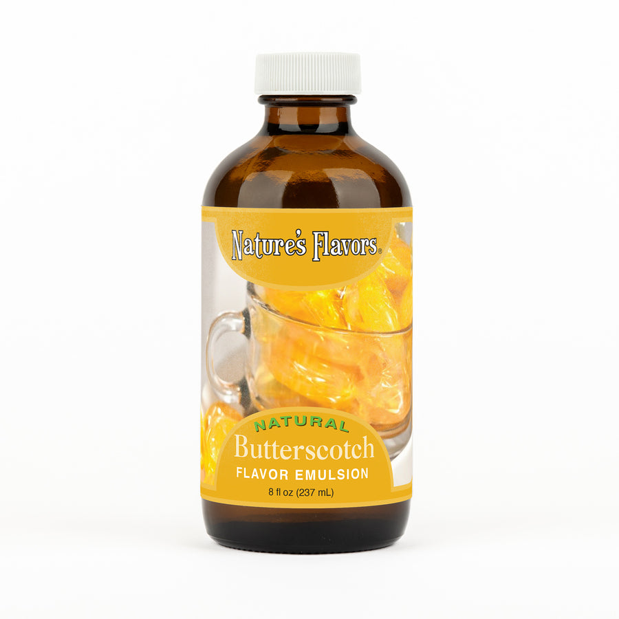 Butterscotch Flavor Emulsion for High Heat Applications