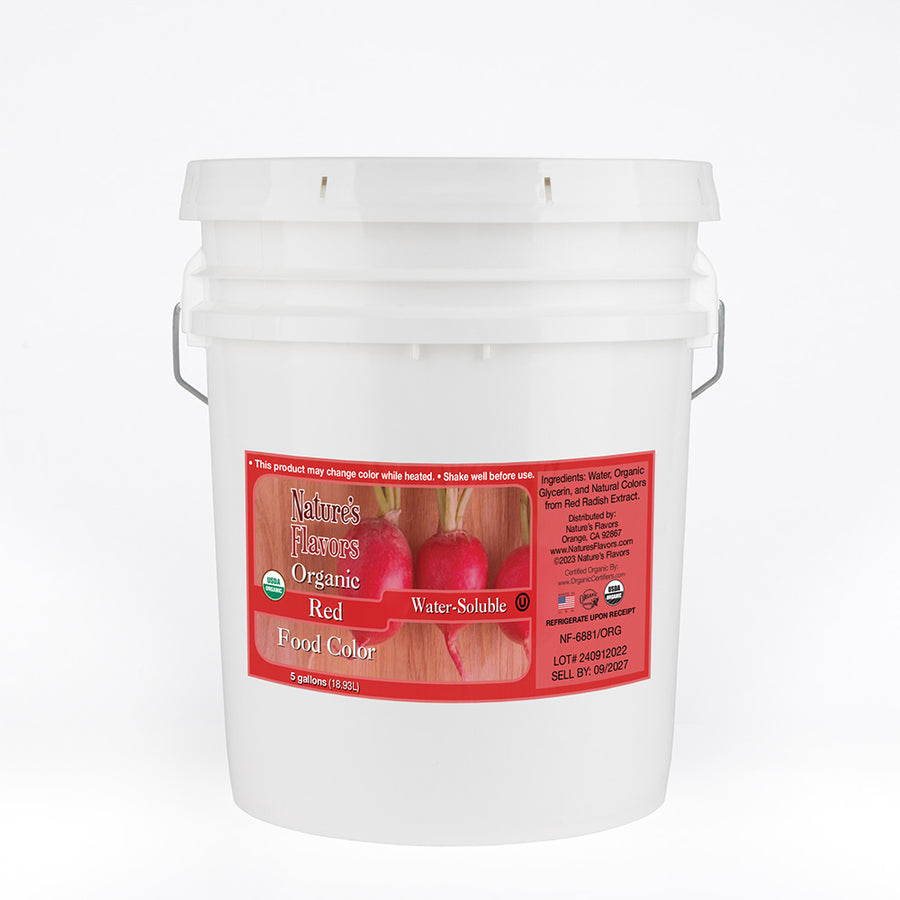 Red Food Coloring (Water Soluble), Organic