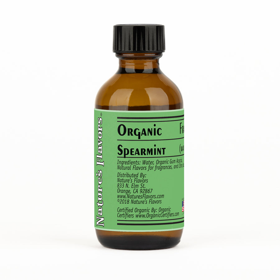 Organic Spearmint Fragrance Emulsion (Water Soluble)