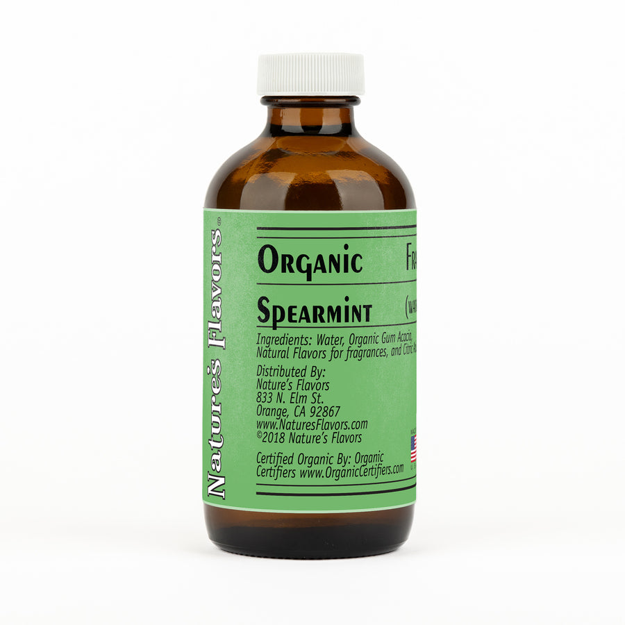 Organic Spearmint Fragrance Emulsion (Water Soluble)
