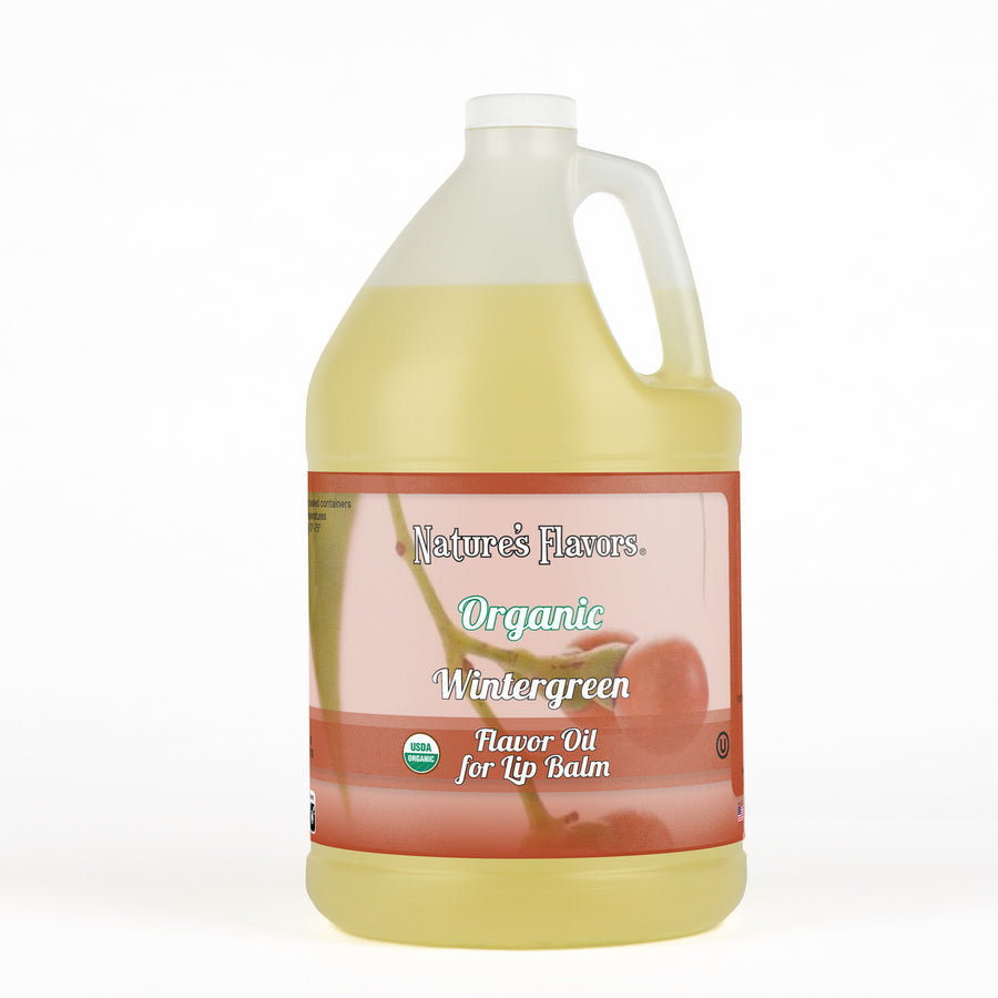 Organic Wintergreen Flavor Oil for Lip Balm