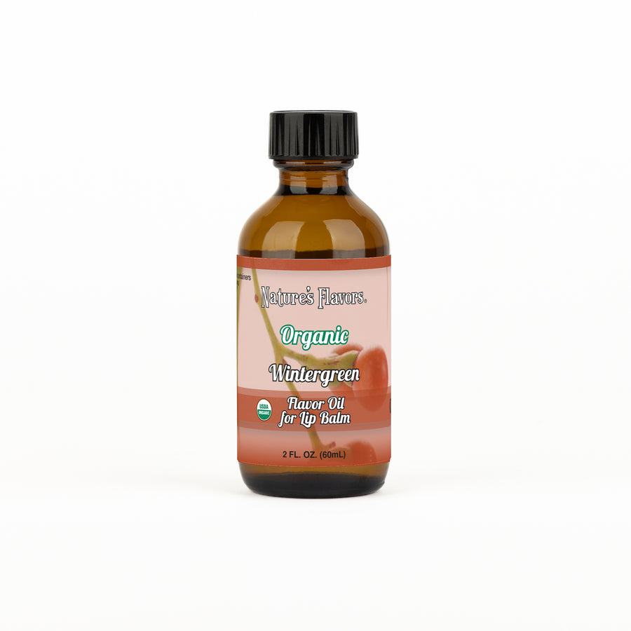Organic Wintergreen Flavor Oil for Lip Balm