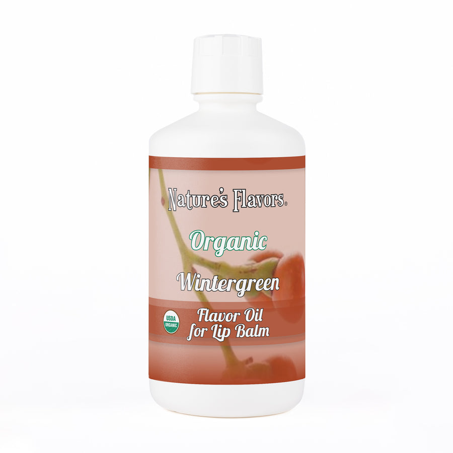 Organic Wintergreen Flavor Oil for Lip Balm