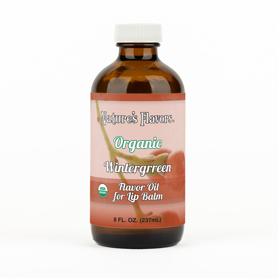 Organic Wintergreen Flavor Oil for Lip Balm