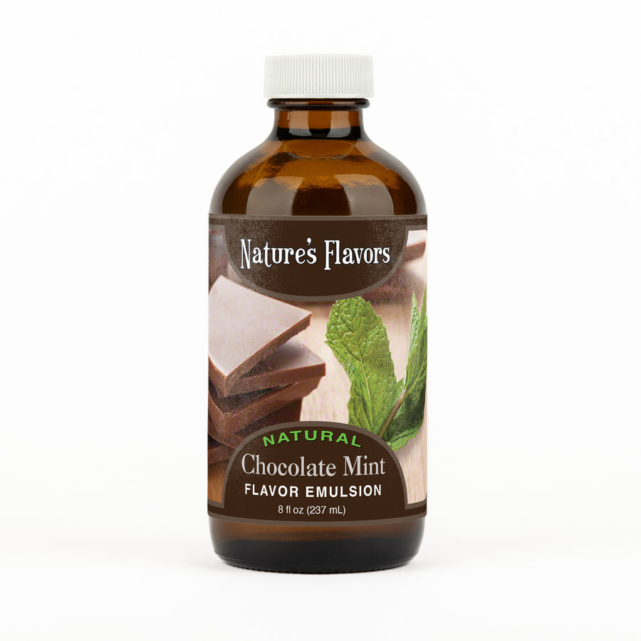 Chocolate Mint Flavor Emulsion for High Heat Applications